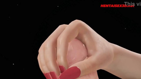 Realistic Footjob/Handjob HENTAI Animation 2023