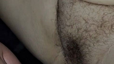 Deep creampie outdoors during night being sneaky