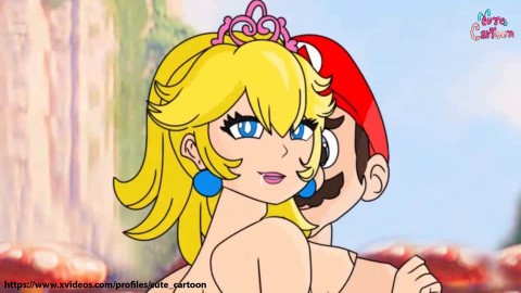 Princess Peach and Super Mario Bros