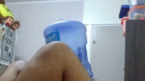 Vaibhav Fucks A Water Dispenser Bottle