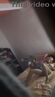 Hidden Camera Shows Brazilian Teen Masturbating in Bedroom