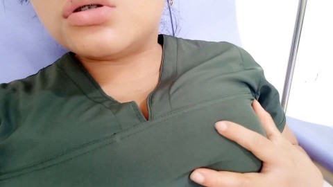 sucia enfermera porno en su trabajo!! doctora de odontologia hace porno casero cuando su jefe esta en reunion