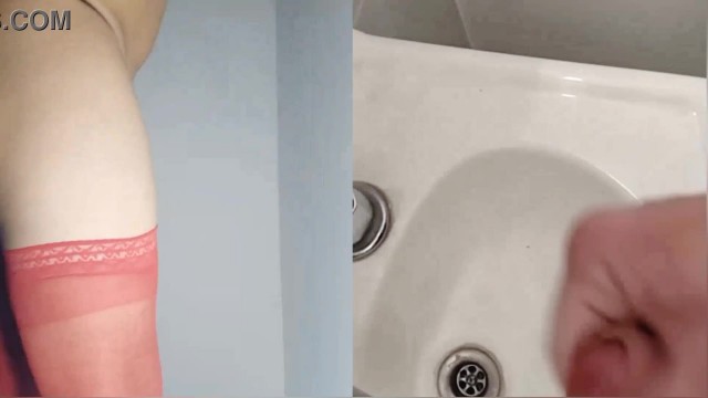 Femboy enseñando su lindo cuerpo por videollamada