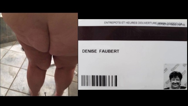 Denise Faubert ass and id exposed