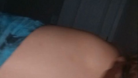 POV Stretching Tight Pussy From Behind While She Moans & Cums