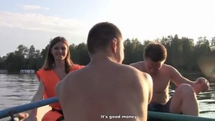 Pickup Fuck Anna Taylor Three men in a boat to say nothing of a pick up girl 