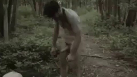 Raw fuck in the forrest