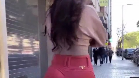 Street Working Big Booty Girl