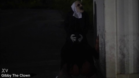 The Nun : Thirst For Pussy Starring Foreign Asia And Gibby The Clown As Sister Mary