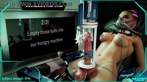 XXX Cyber LAB Automatic 3D Masturbation Machine