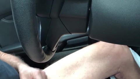 Afternoon drive with cock out