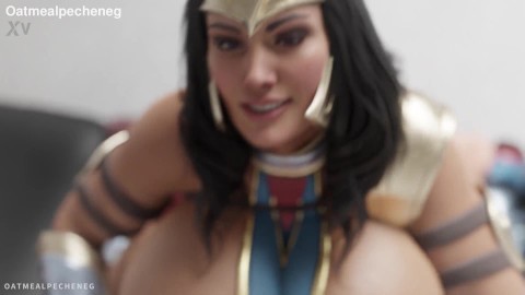 Wonder Woman want anal so much
