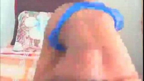 black saggy pointed nip webcam