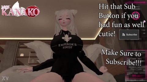 HOODIE wearing CATGIRL gets FUCKED and MOANS like CRAZY!!!!