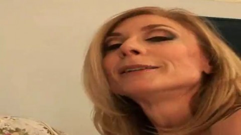 Nina Hartley fucking off her horny fa4