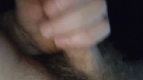 Stroking my 6 inch cock