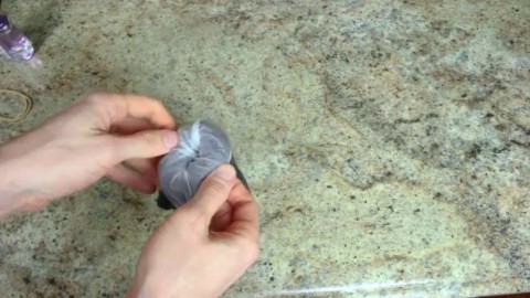Easiest discreet DIY pocket pussy anus - how to make a homemade fleshlight tutorial