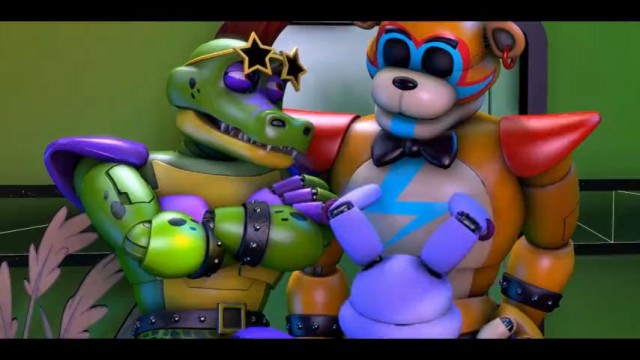 Five Nights at Freddy's Security Breach fruit_cock animation trio pt 1