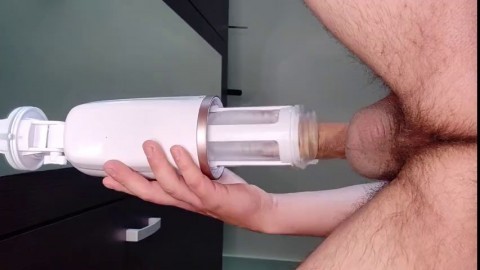 This Blowjob Machine Is Sucking Me So Fucking Good