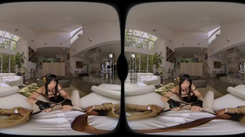 VR Conk Elle Lee as Yor Forger in Spy X sex Parody VR Porn