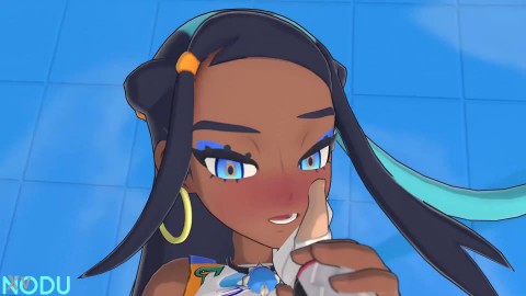 Nessa from pokemon gets fucked