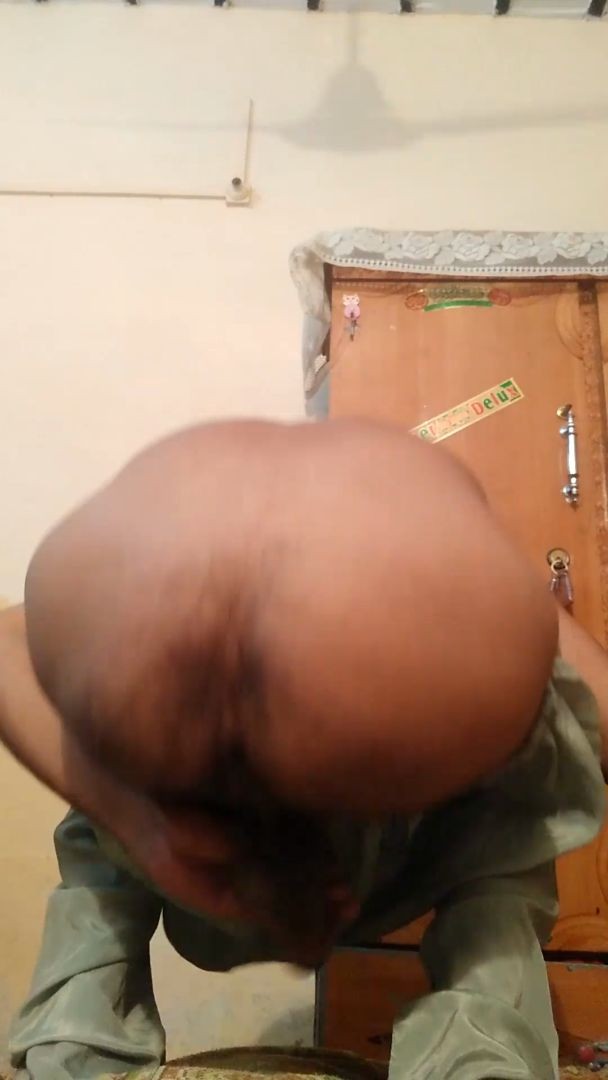 Pakistani boy masturbation with silky smooth female trouser