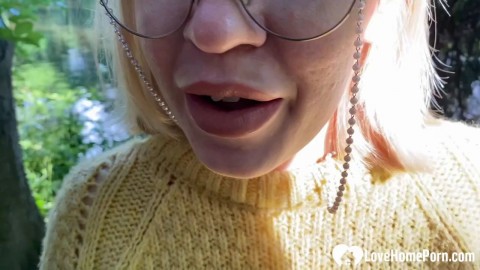 Blonde in the park wanted fresh cock