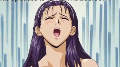 Masturbating Anime Lesbian babe orgasms hard