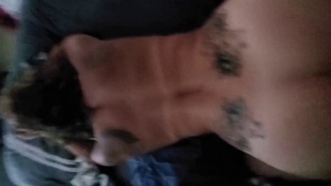 Big Cock Fucking Babe with a Big Ass Tattooed GF