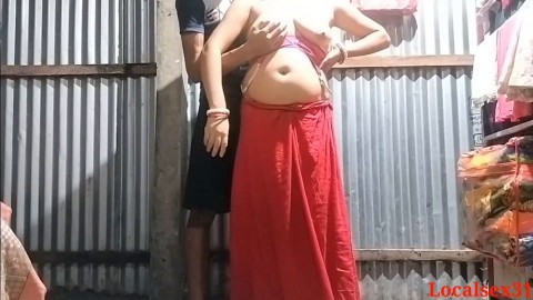 Red Saree Sex By Village Girl