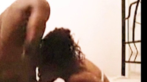 EBONY ASS  TEEN COUPLE!