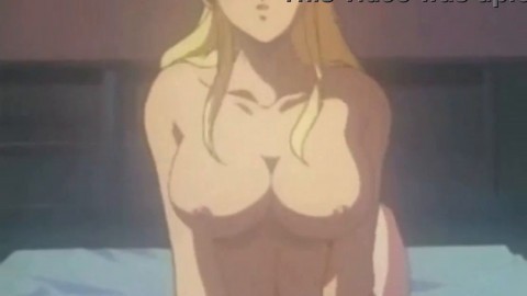 Hentai Anime Lesbian scissor fuck in passionate scene