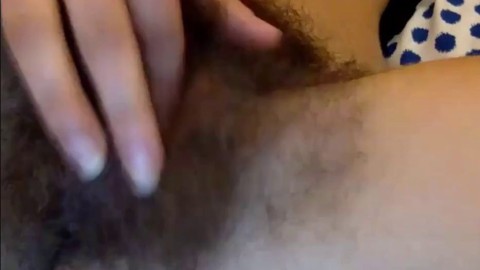 Bushy 18-Year-Old Amateur Pussy