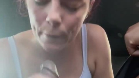 Risked and Lost - Giving blowjob in car