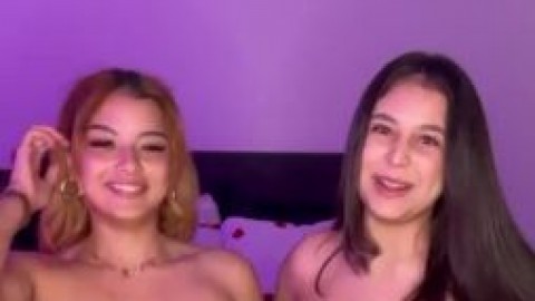 Risked and Lost - Babes playing with Boobs