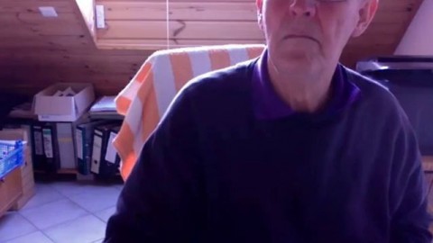 74-Year-Old German Silver Daddy Cums Hard