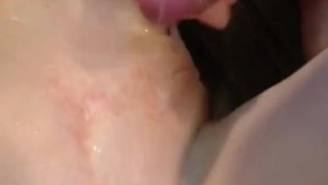 Gangbang Slut Enjoys All the Cocks at Once!
