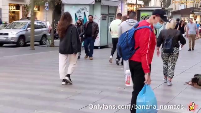 banana_nomads cumwalk in barcelona good porn