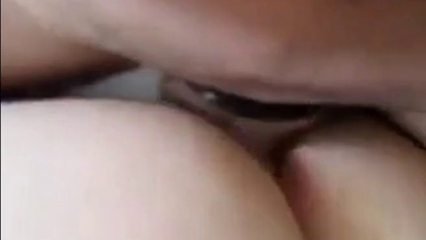 Bareback Amateur Takes Big Cock Anal Creampie