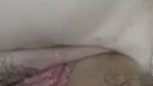 guy fucks the woman in the hand in the shower pussy