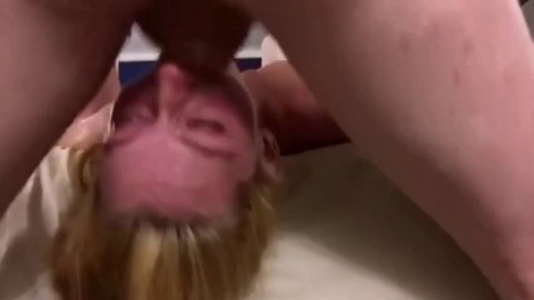 Rough Throat Fucking: Blonde Teen's Wild Side