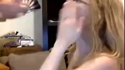 ATM Blowjob and Anal on Webcam