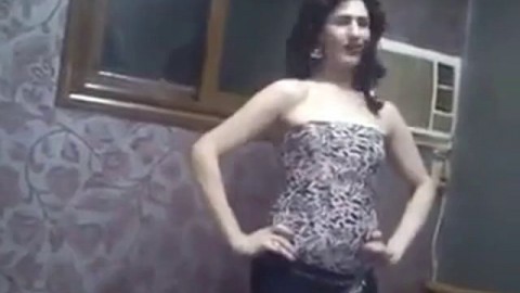 Egyptian Crossdresser Dances in Amateur Video