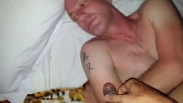 Old Pig Drinks Piss from Young Amateur Cock