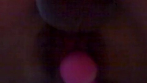 Muffy the Milf Gushes with a Big Black Dildo