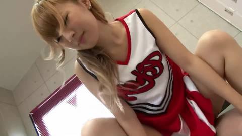 petite japanese cheerleader with hairy bukkake. com
