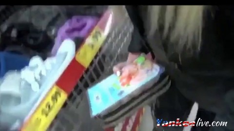 Anal Adventure in a Supermarket with a Hot Babe