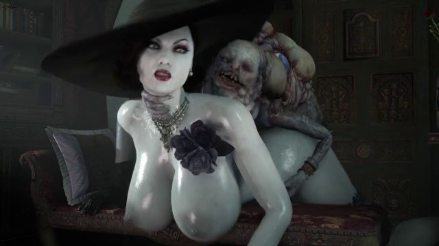 lady Alcina Dimitrescu 3d 8