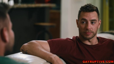 Summer Blayne ass fucking his new neighbor Carter Woods in his house