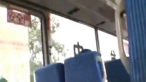 Twink Handjob in the Bus